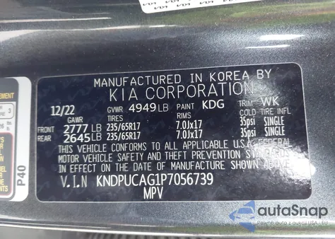 2023 Kia Sportage Hybrid Lx from USA, damaged, VIN KNDPUCAG1P7056739